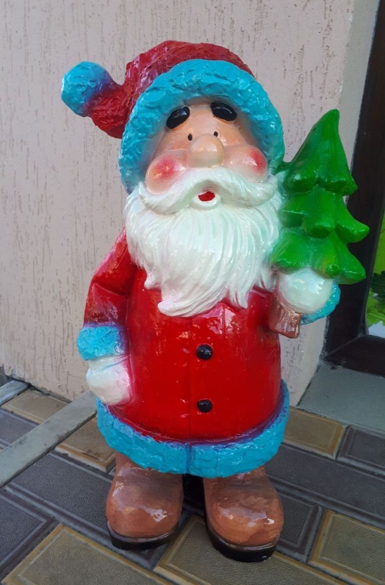Садовая фигура "Дед мороз" - 1