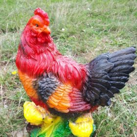 Садовая фигура "Курица с цыплятами" - 1